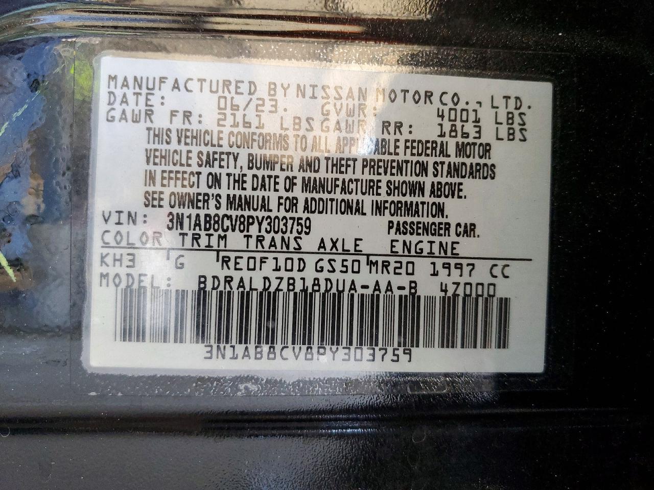 Nissan Sentra Sv