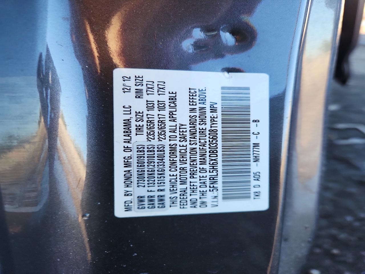 Honda Odyssey Exl