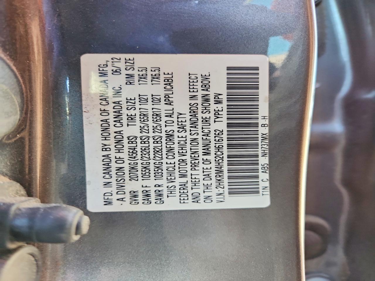 Honda Crv Ex