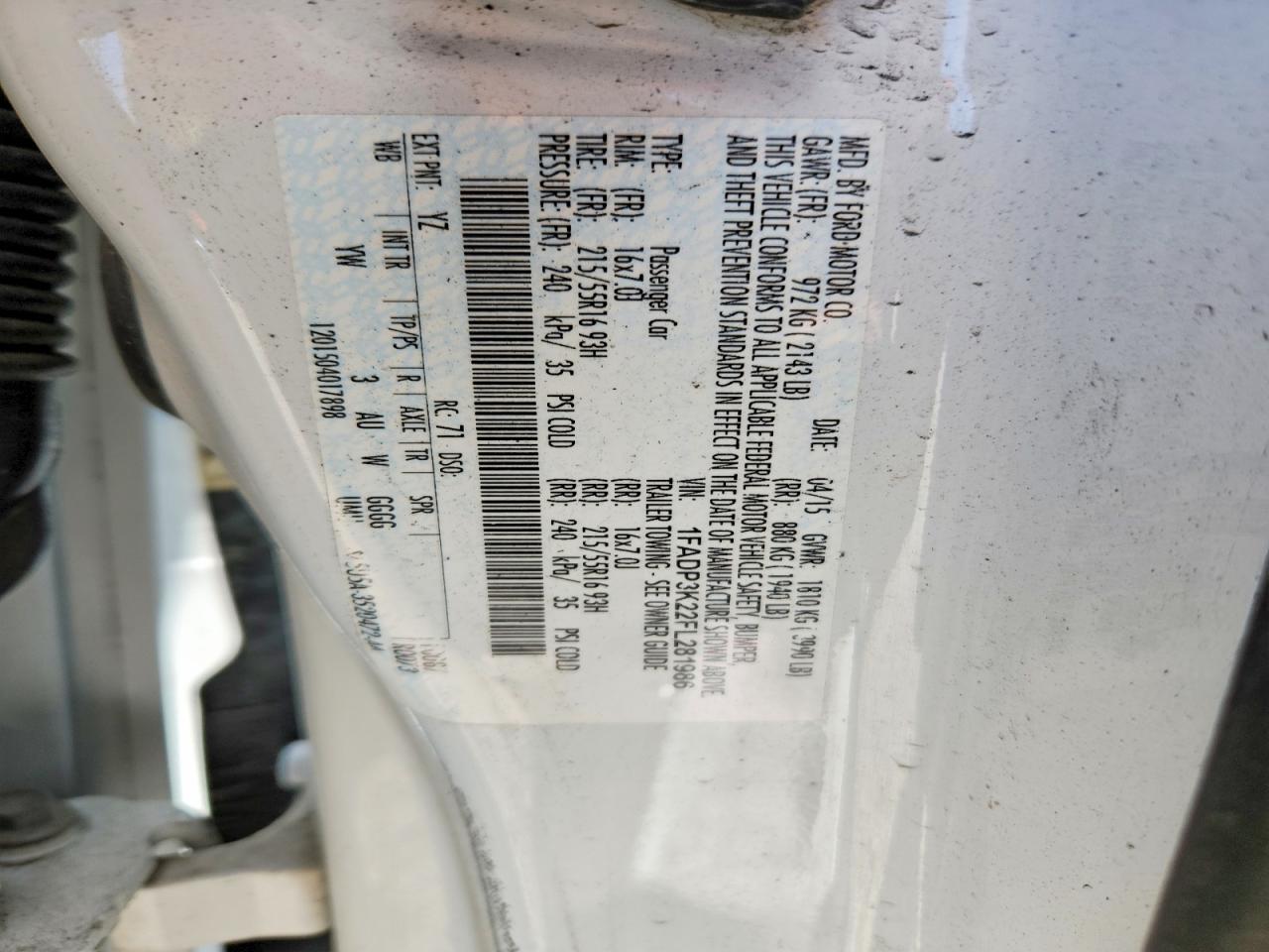 Ford Focus Se