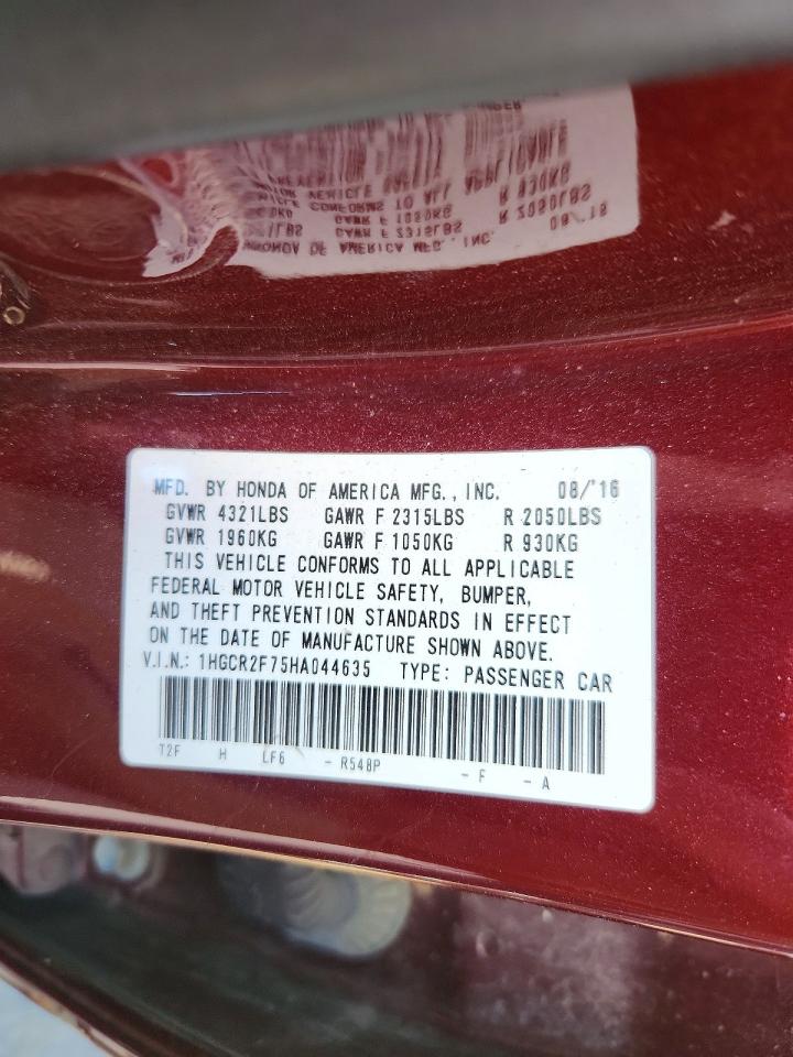 Honda Accord Ex