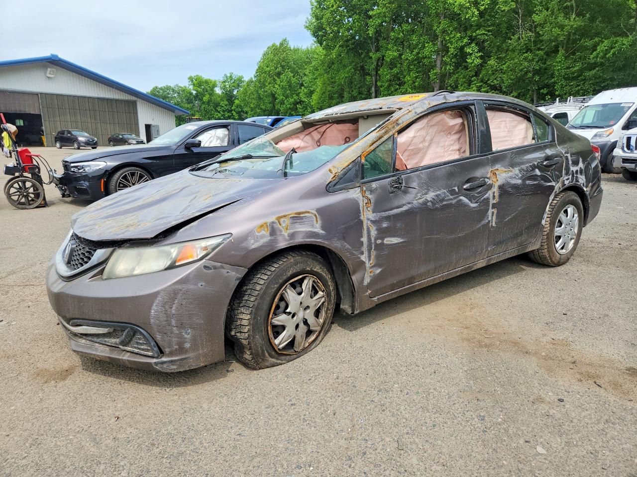 Salvage Honda Civic Image