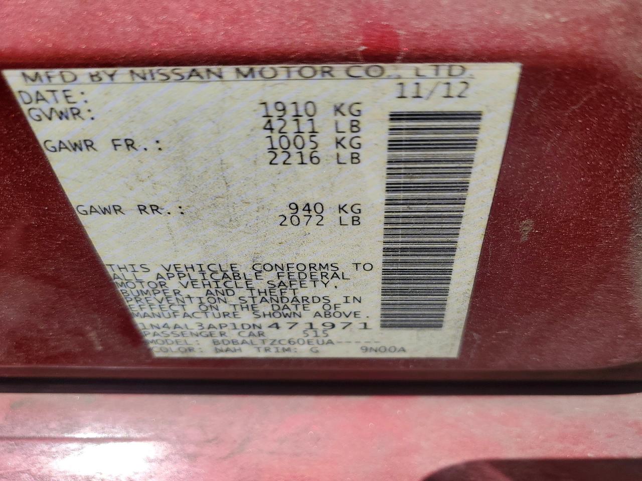 Nissan Altima 2.5