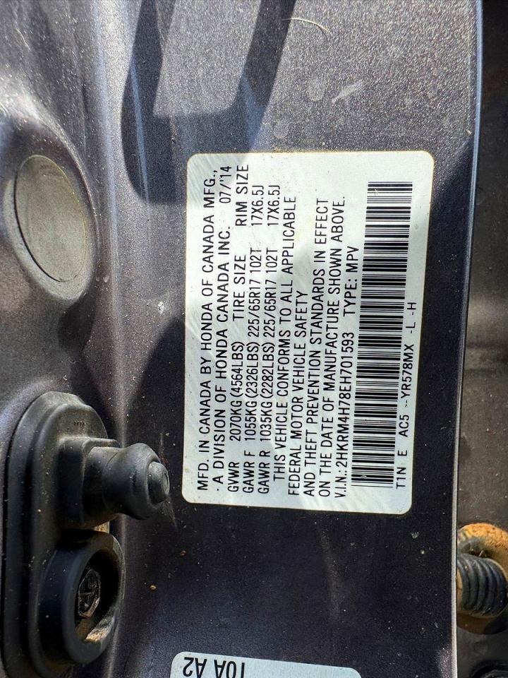 Honda Crv Exl