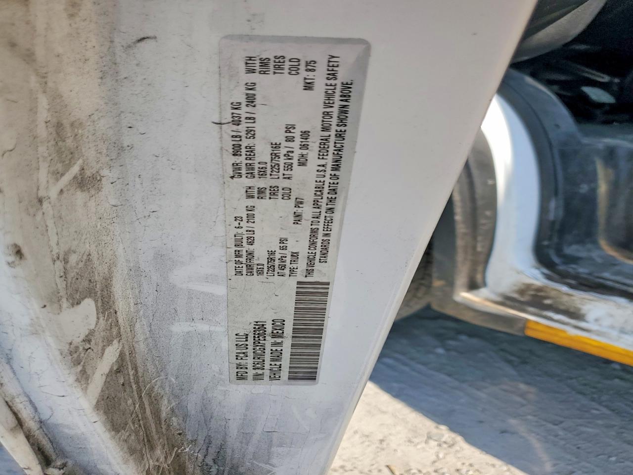 Ram Promaster 2500 High