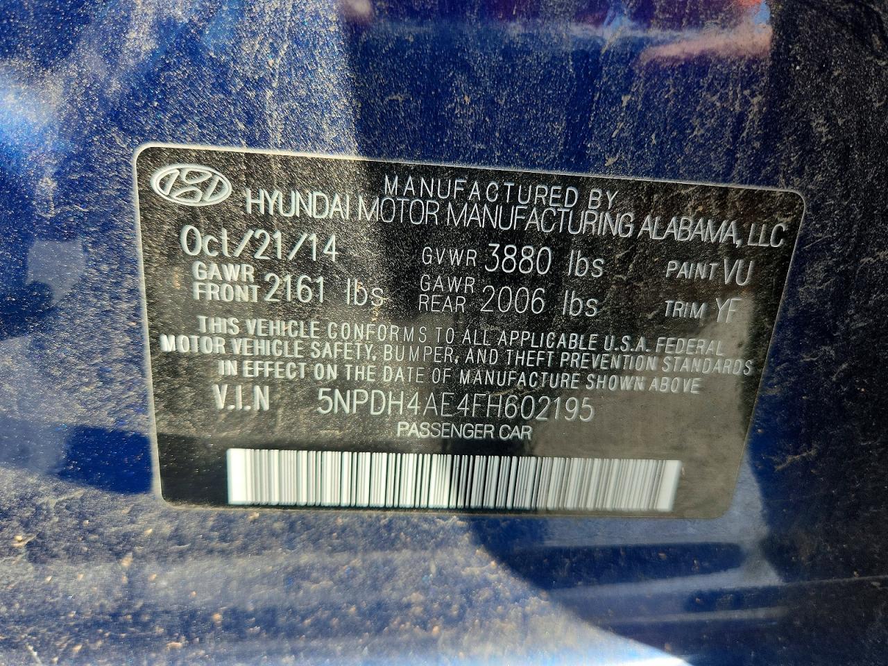 Hyundai ELANTRA Se