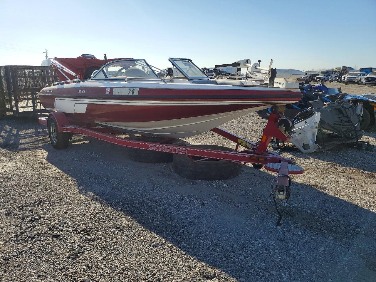 Salvage Skeeter Boat Image