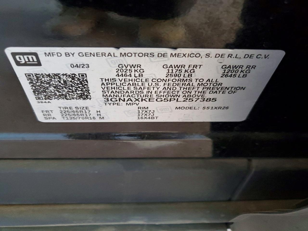 Chevrolet Equinox Lt