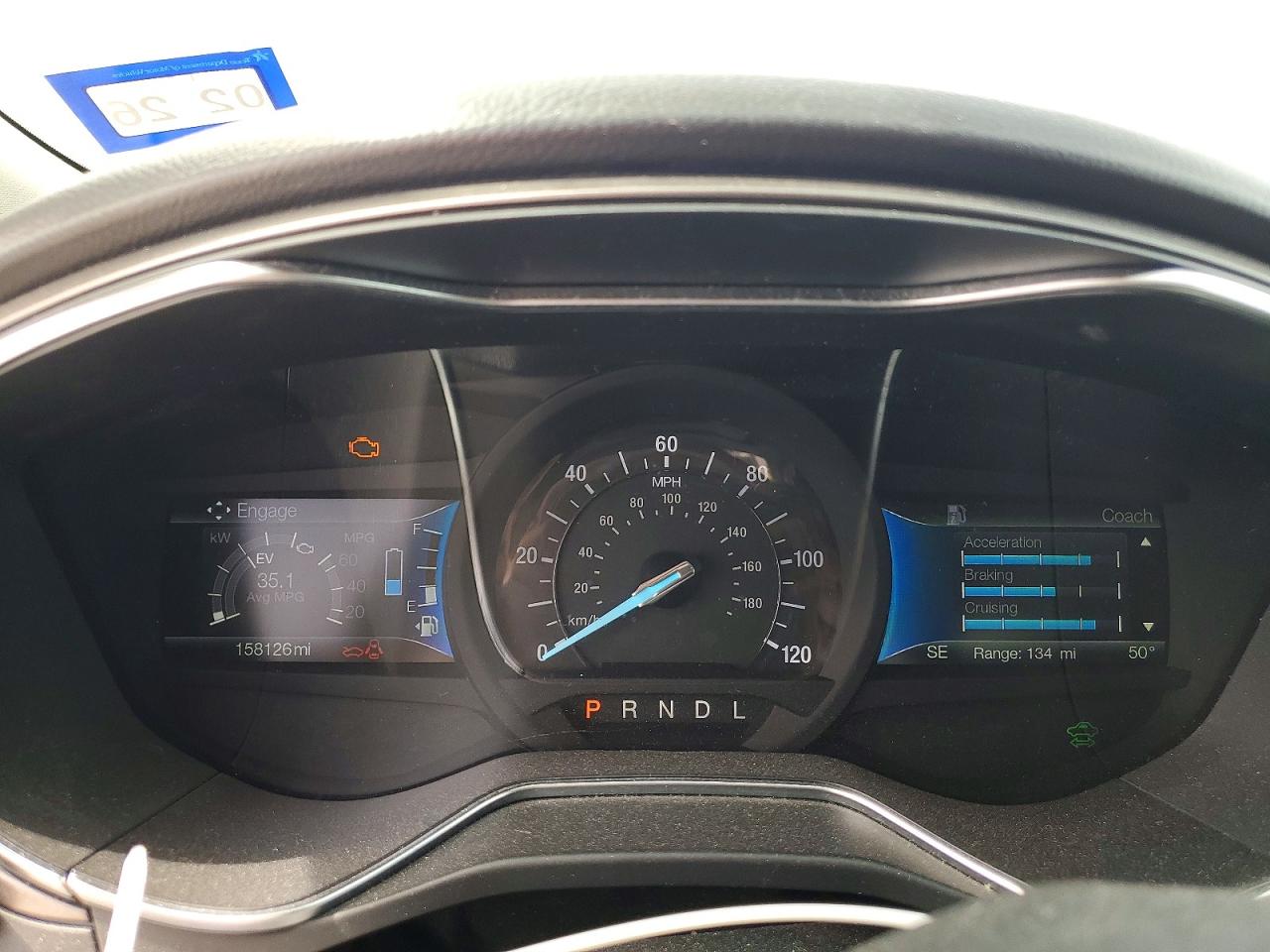 Ford Fusion Se Hybrid