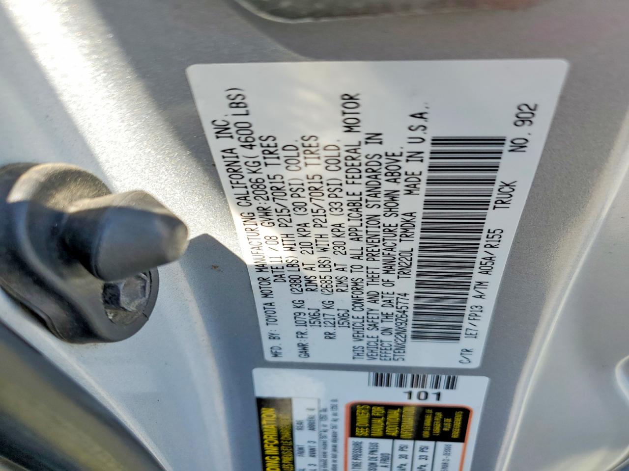 Toyota Tacoma Base