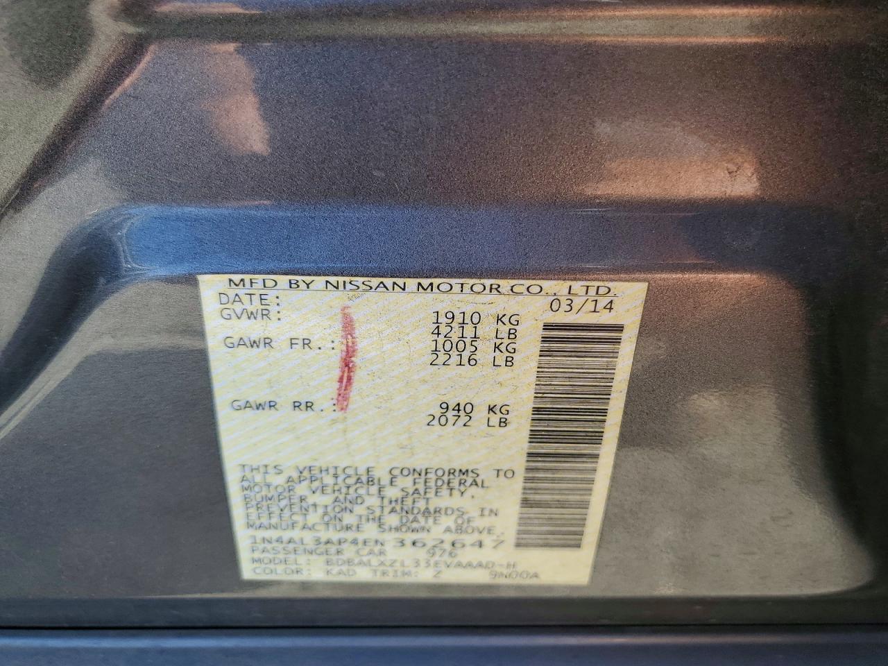 Nissan Altima 2.5