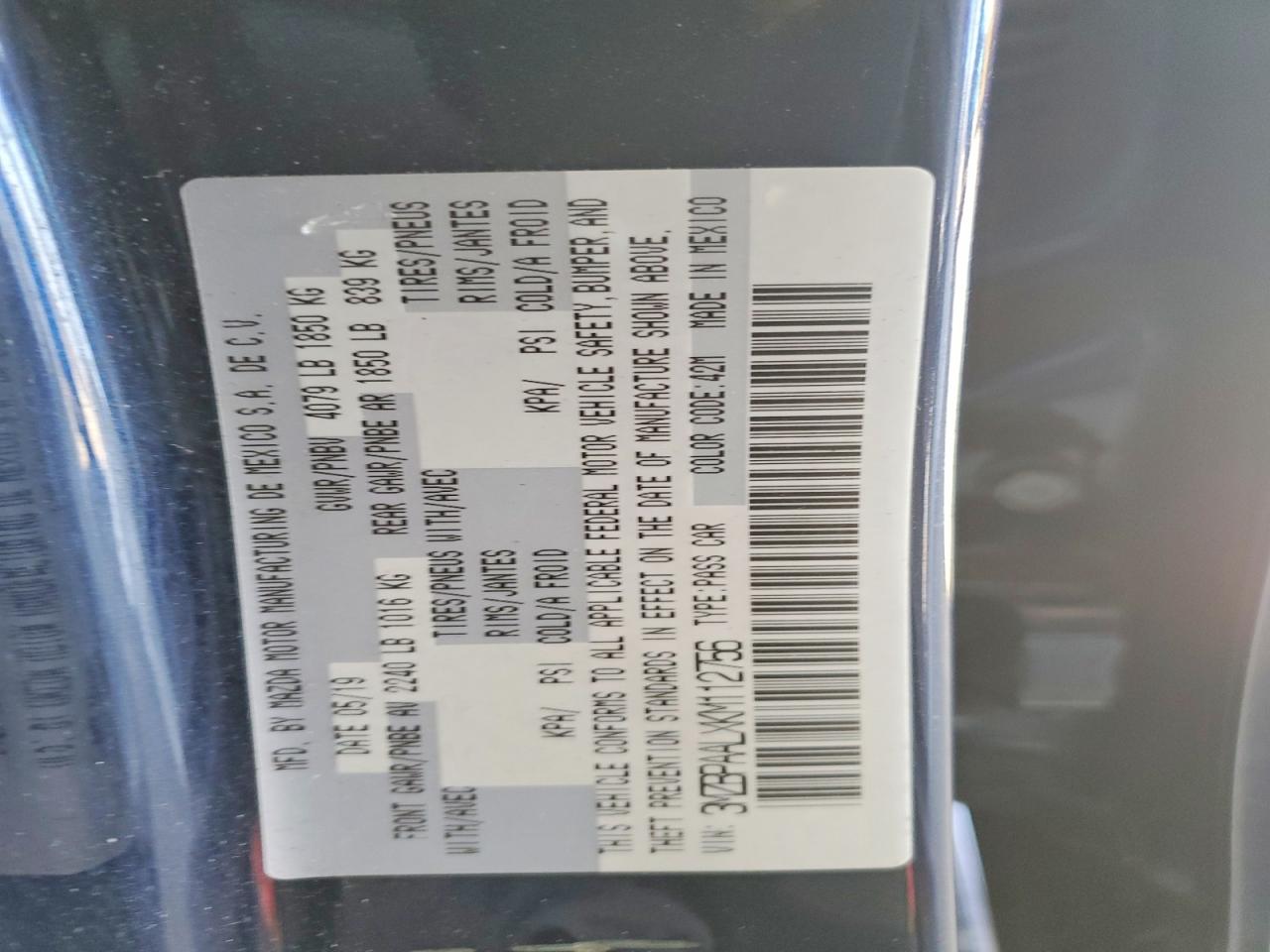 Mazda 3 Select