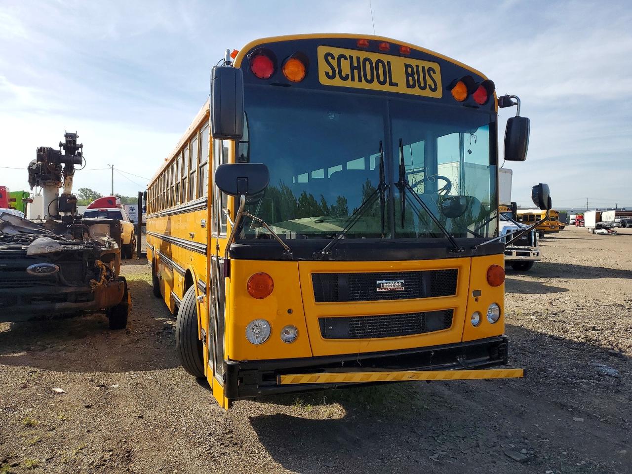 Salvage Thomas School Bus Image