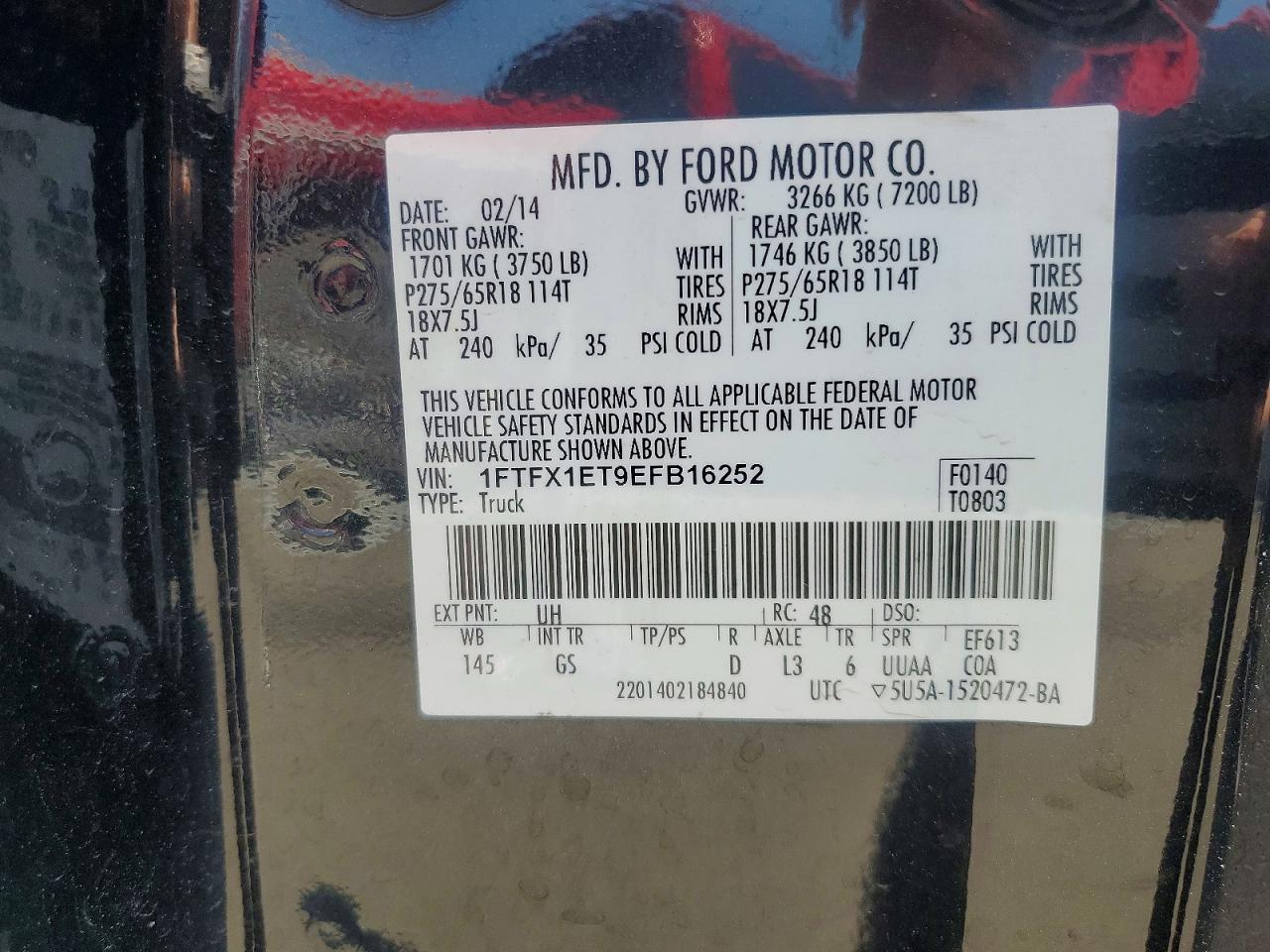 Ford F-150 Super Cab