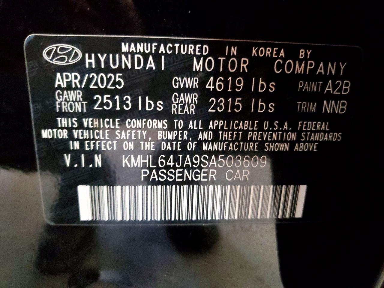 Hyundai SONATA Sel