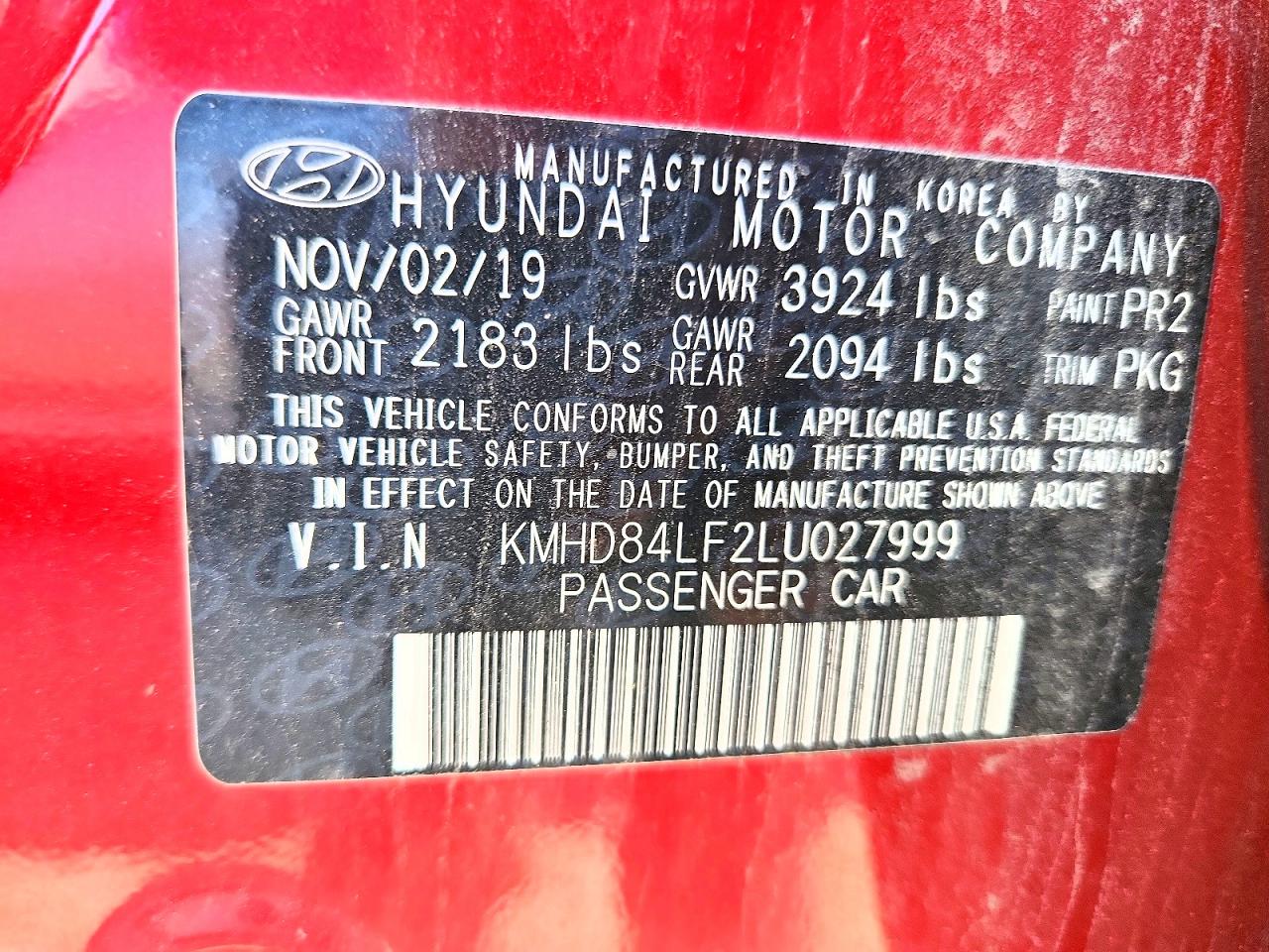 Hyundai ELANTRA Value Edition