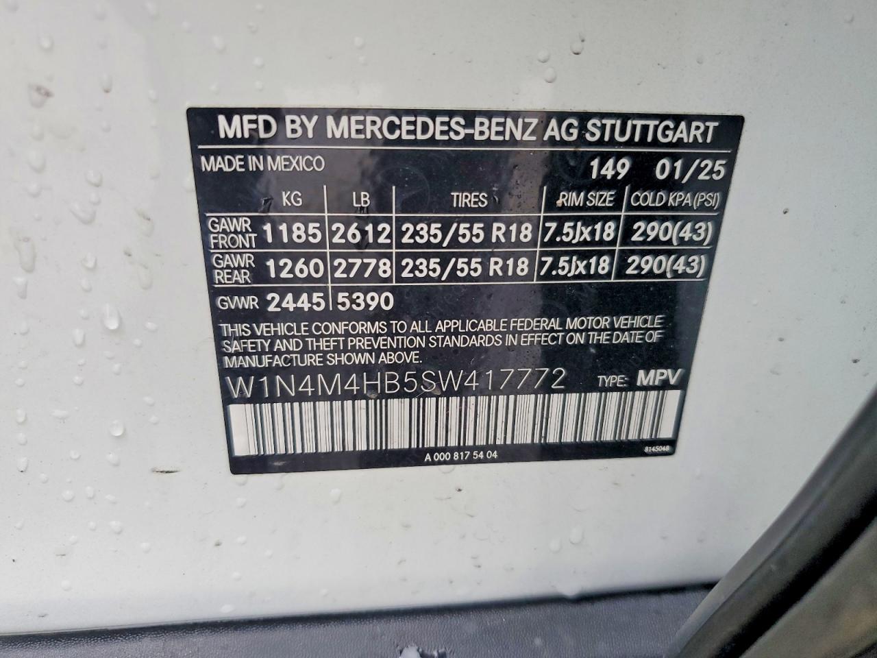 Mercedes-Benz GLB 250 4matic