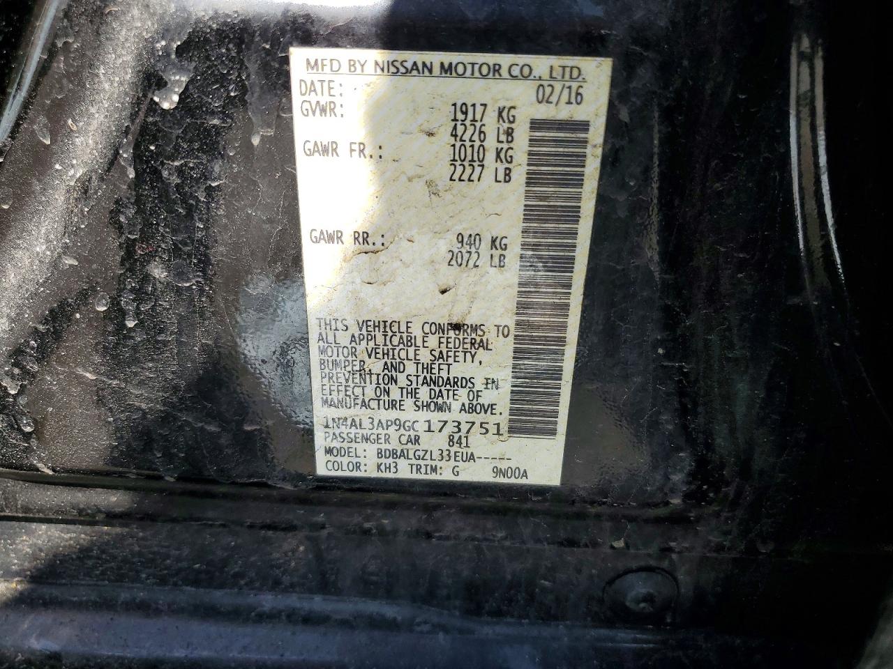 Nissan Altima 2.5 S