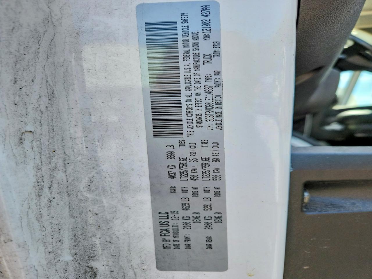 Ram Promaster 2500 High