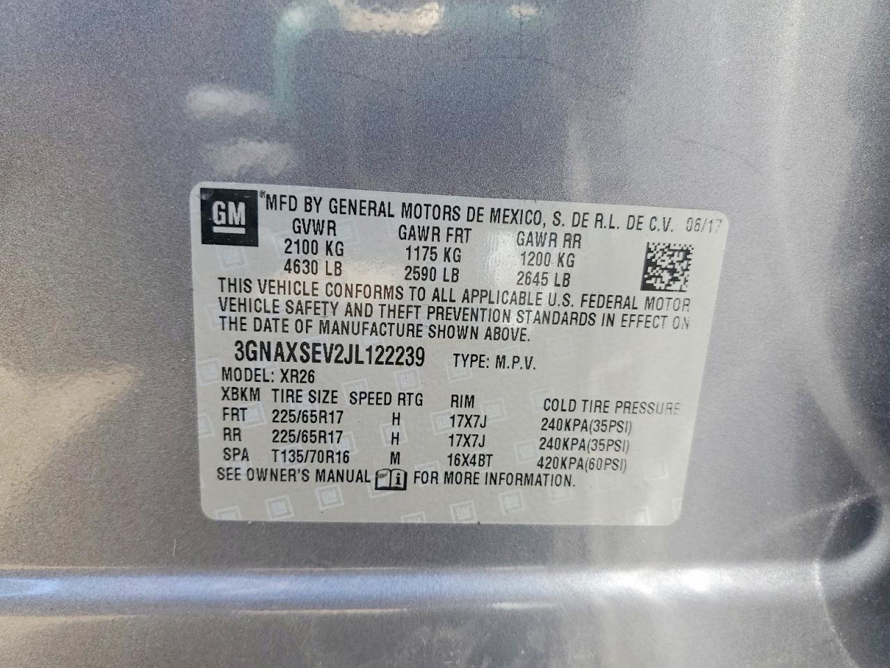 Chevrolet Equinox Lt