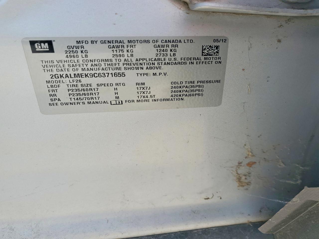 GMC Terrain Sle
