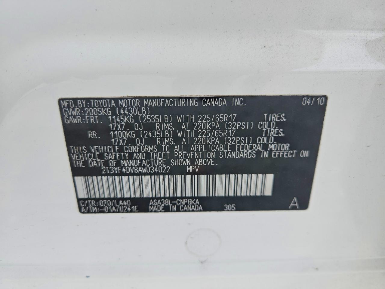 Toyota RAV4 Limited