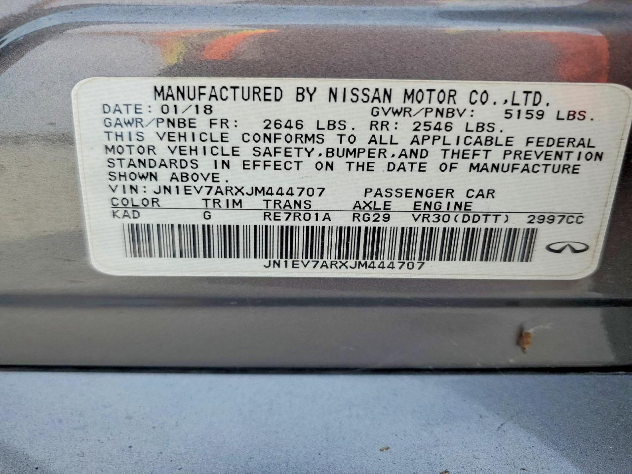 INFINITI Q50 3.0t L 3.0t Luxe