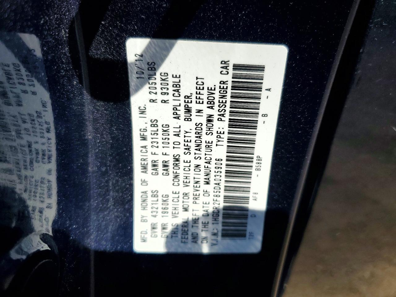 Honda Accord Exl