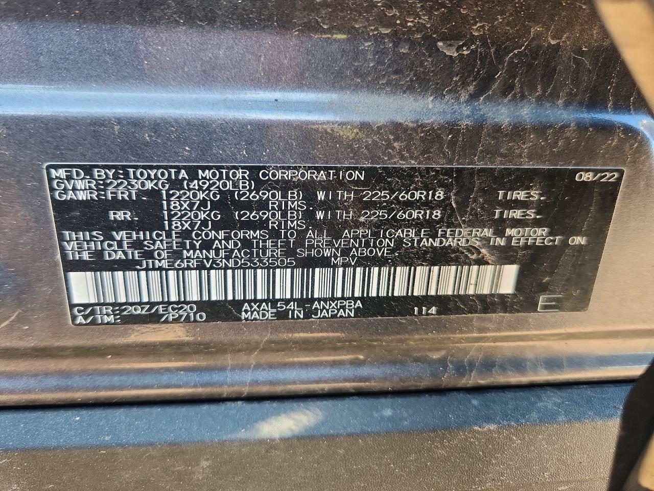 Toyota RAV4 Xse