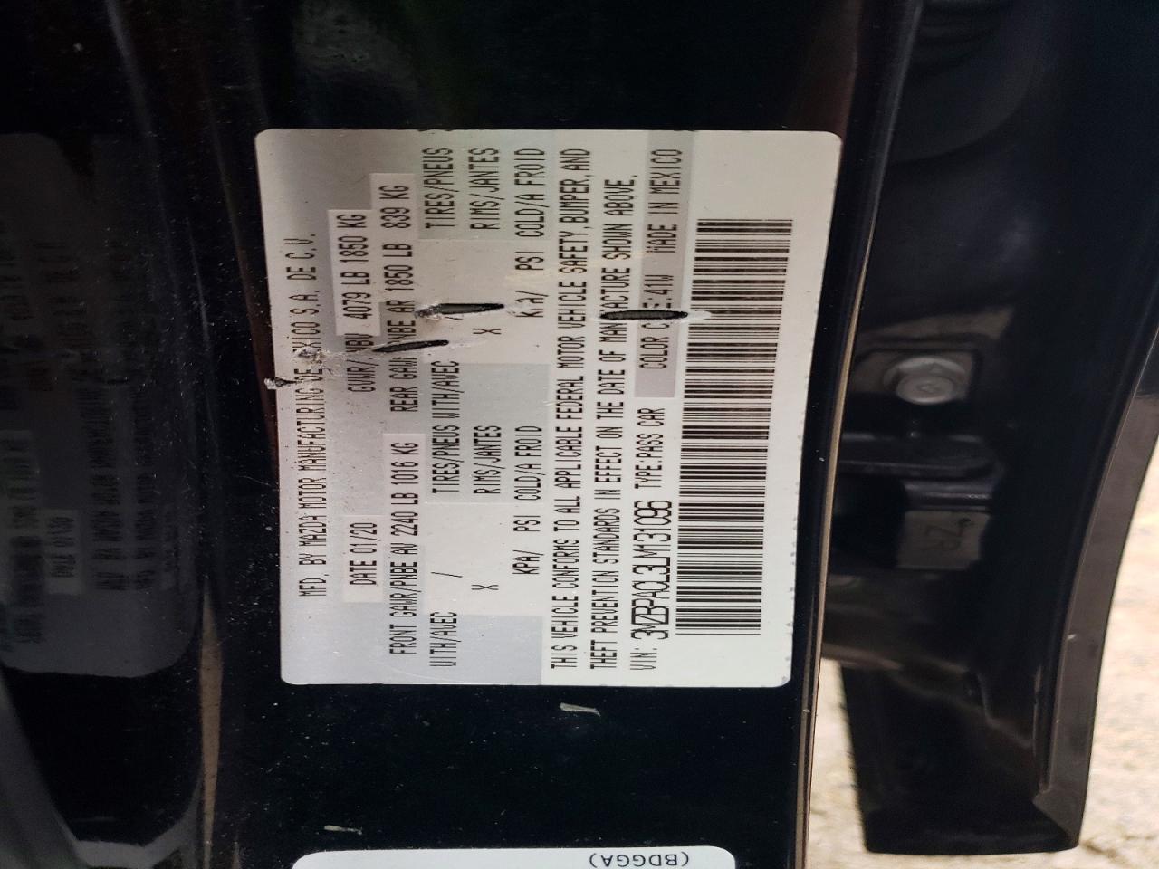 Mazda 3 Select