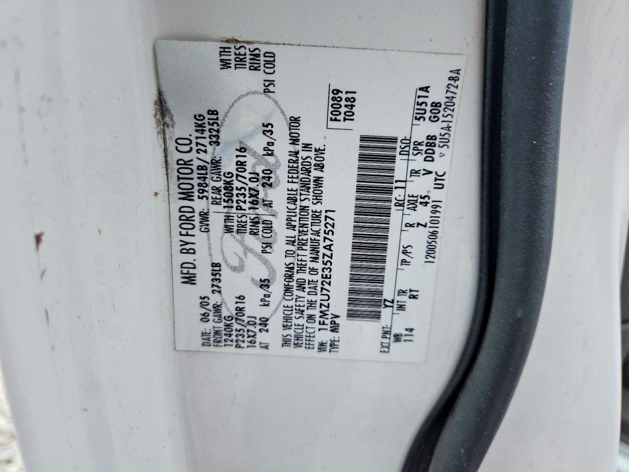 Ford Explorer Xls