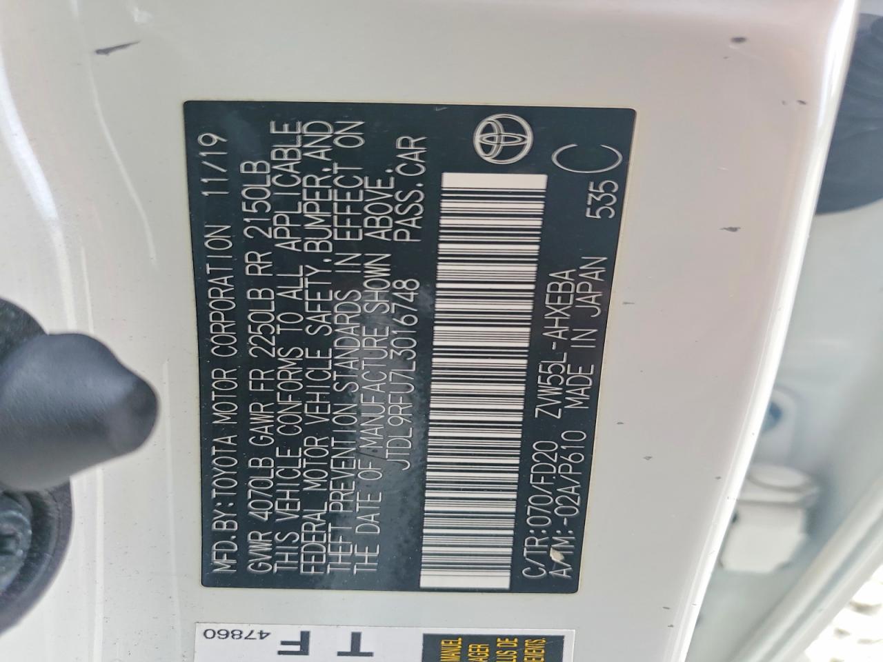 Toyota Prius Le Awd-e