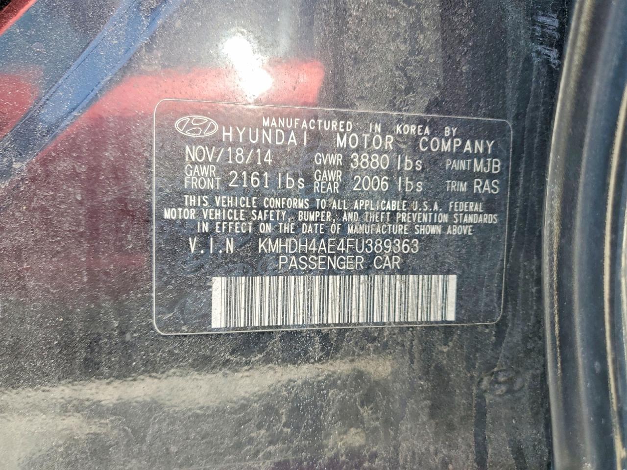 Hyundai ELANTRA Se