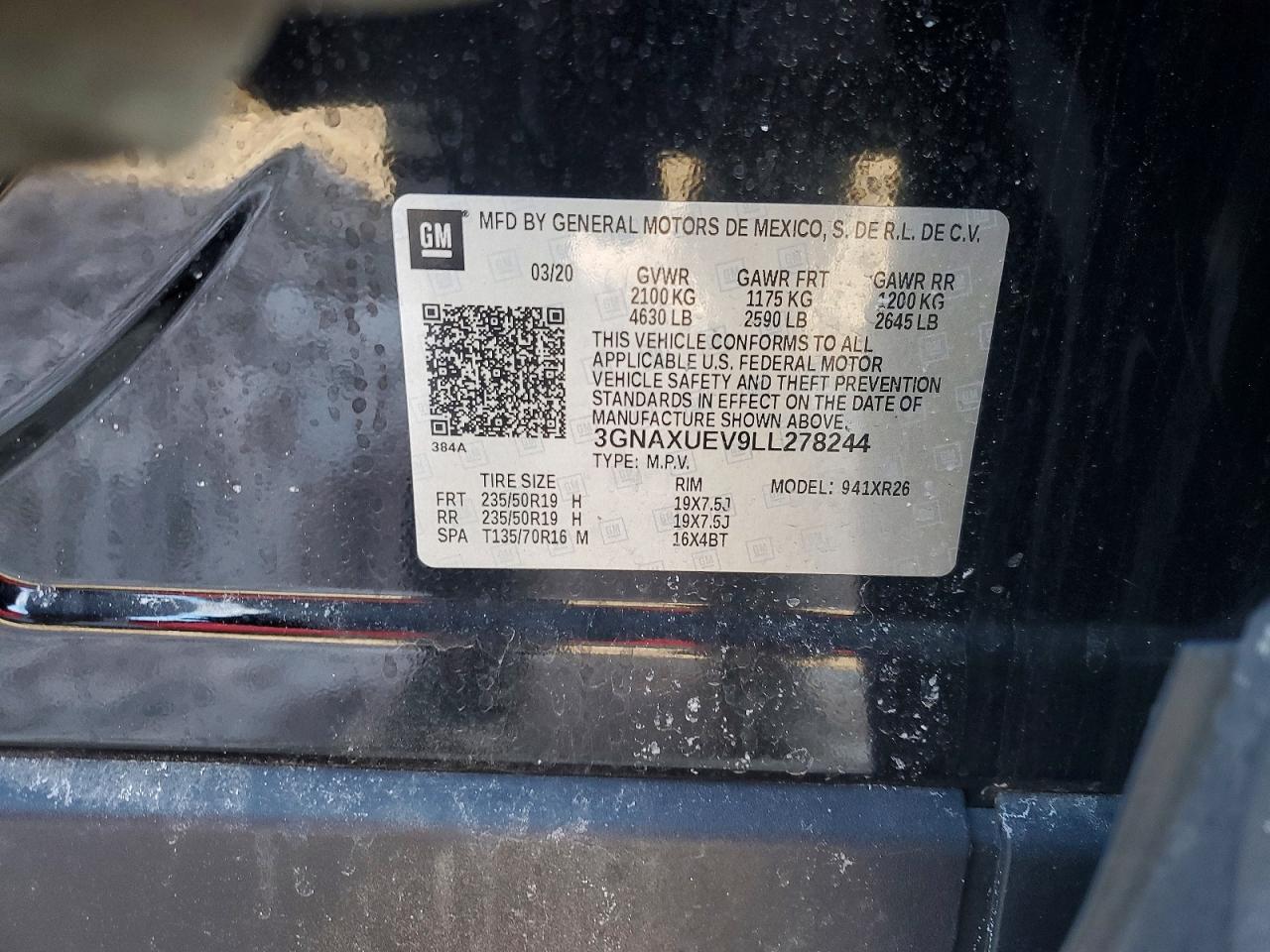 Chevrolet Equinox Lt