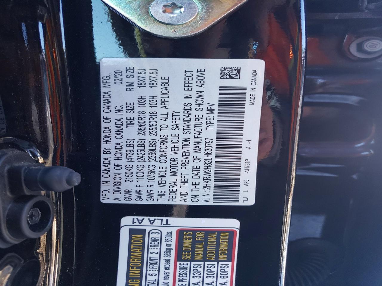 Honda Crv Exl