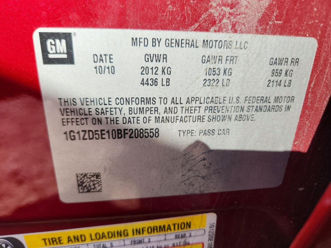 Chevrolet Malibu 2lt