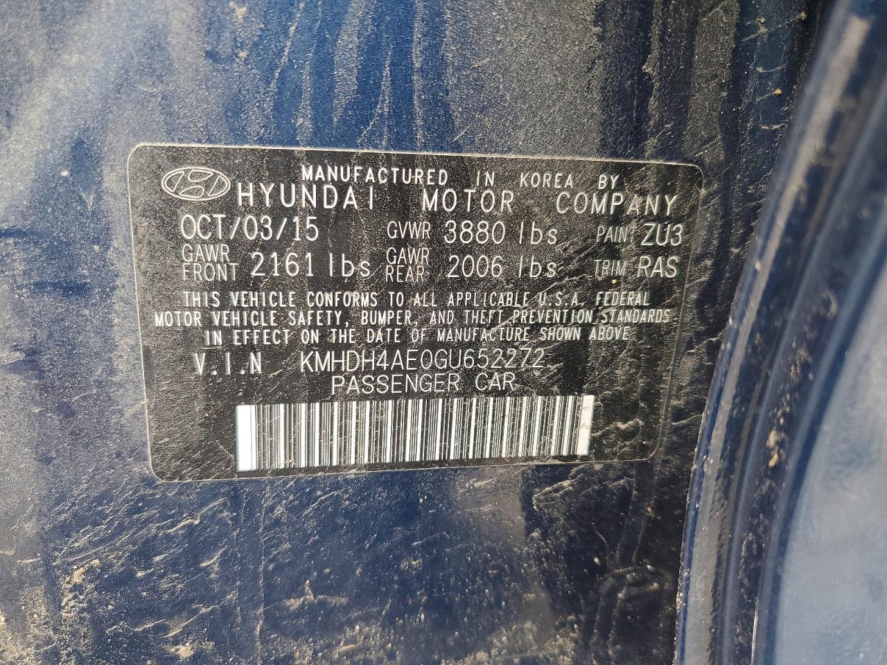 Hyundai ELANTRA Se
