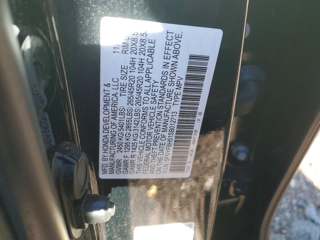 Honda Passport Exl