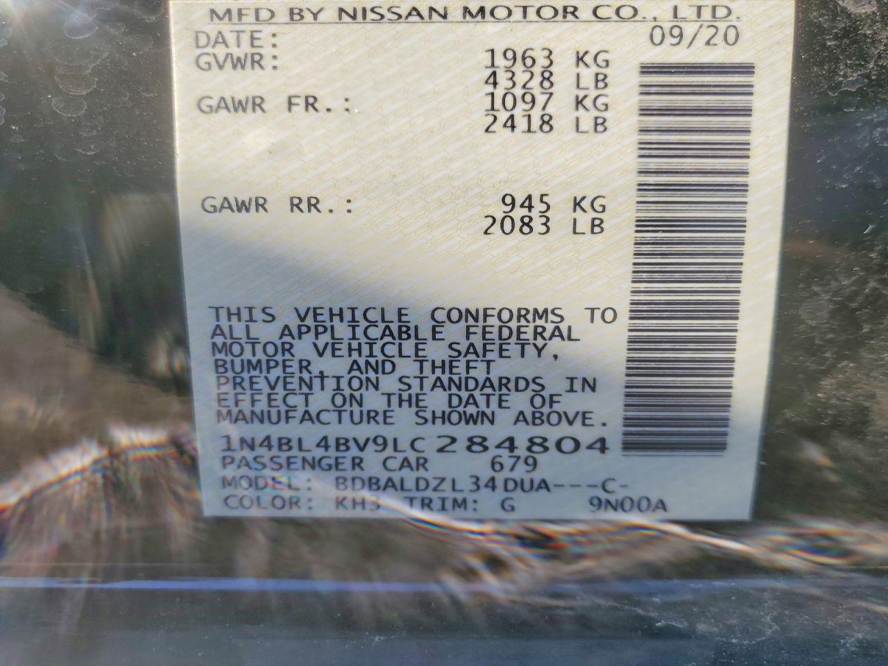 Nissan Altima S