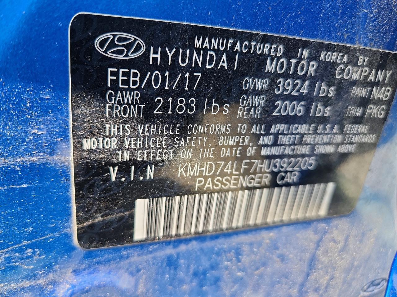 Hyundai ELANTRA Se