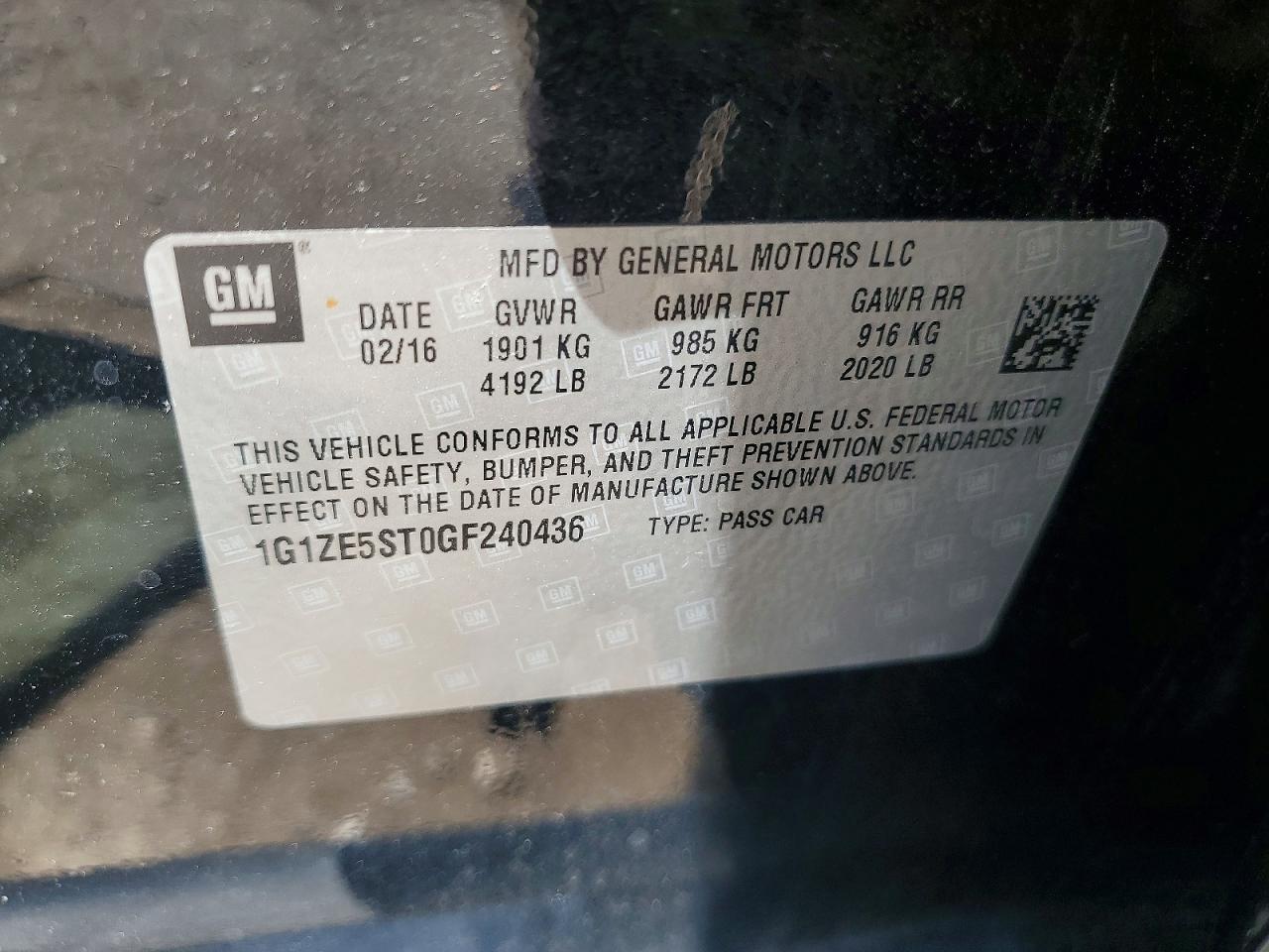 Chevrolet Malibu Lt