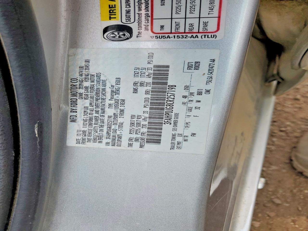 Ford Fusion Sel