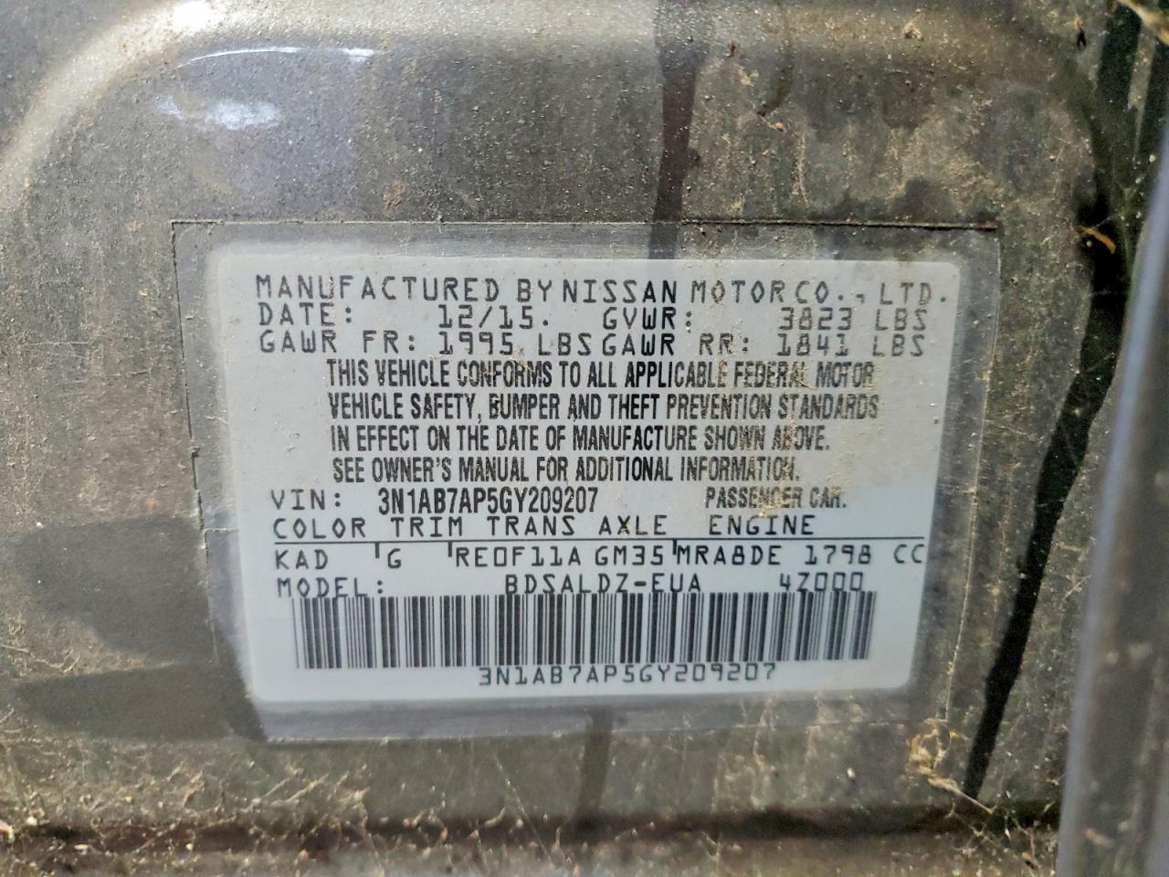 Nissan Sentra Sv