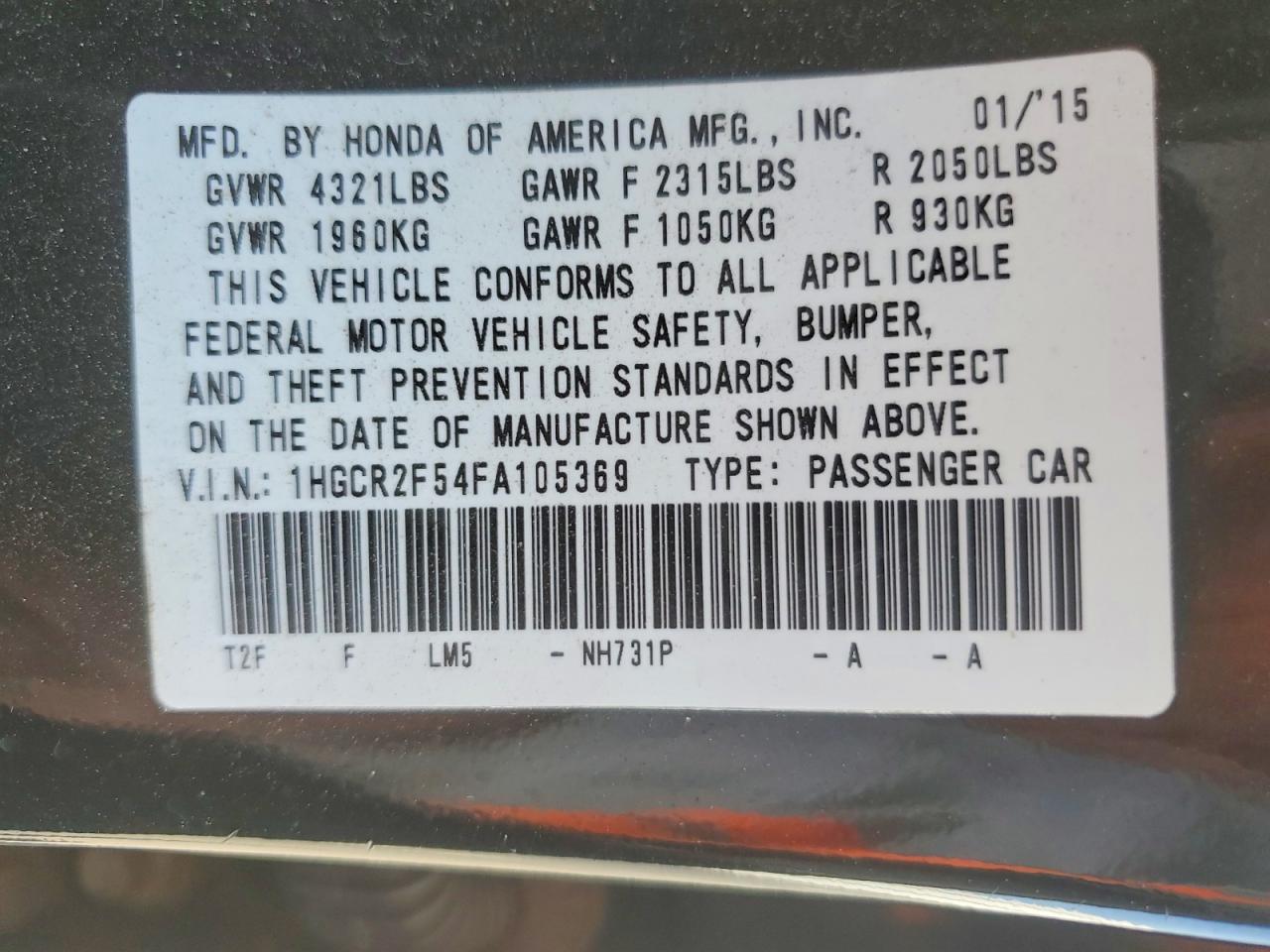 Honda Accord Sport