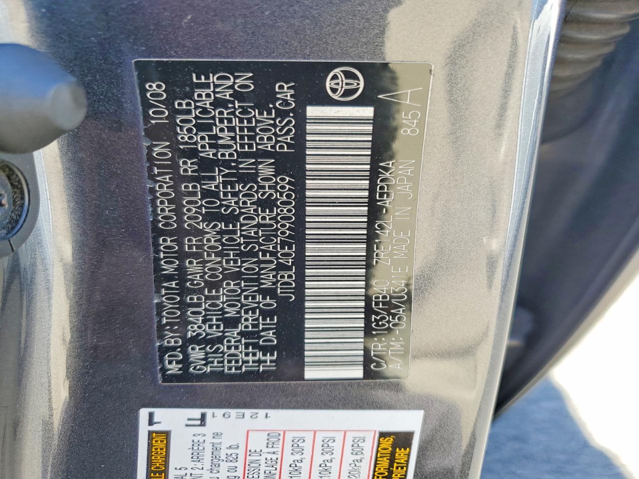 Toyota Corolla Le