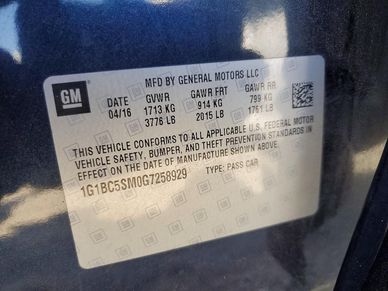 Chevrolet Cruze Ls