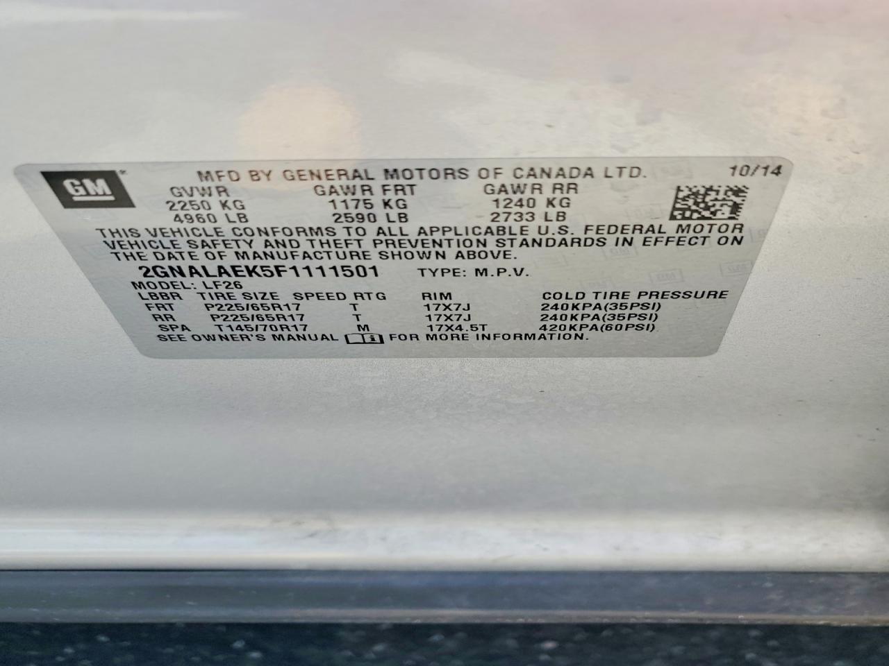Chevrolet Equinox Ls