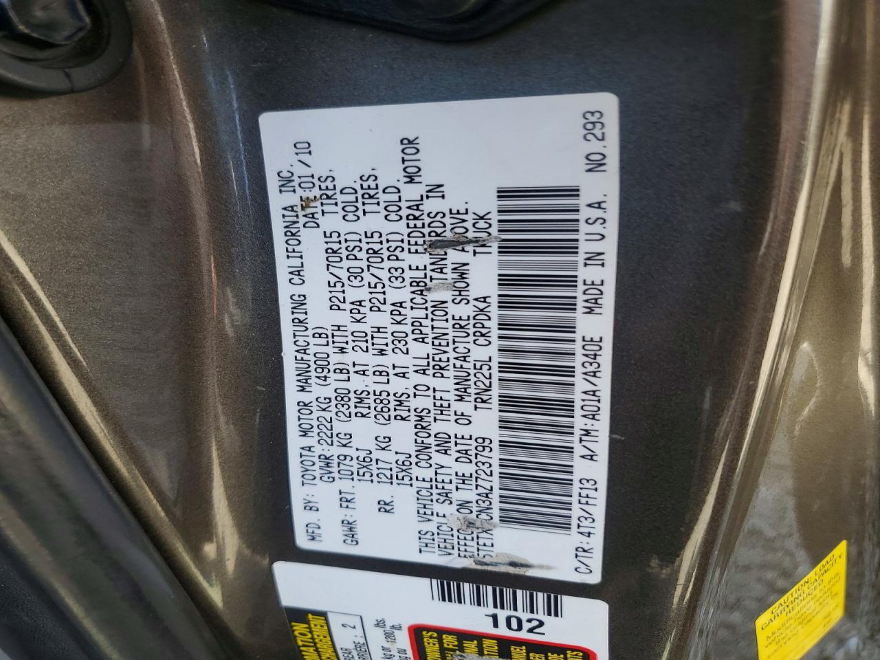 Toyota Tacoma Access Cab