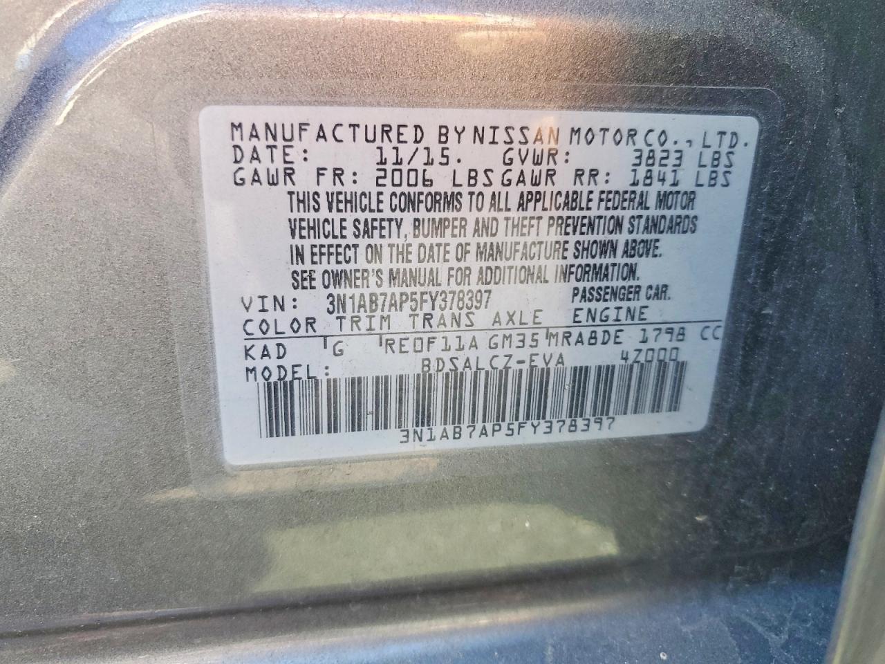 Nissan Sentra S
