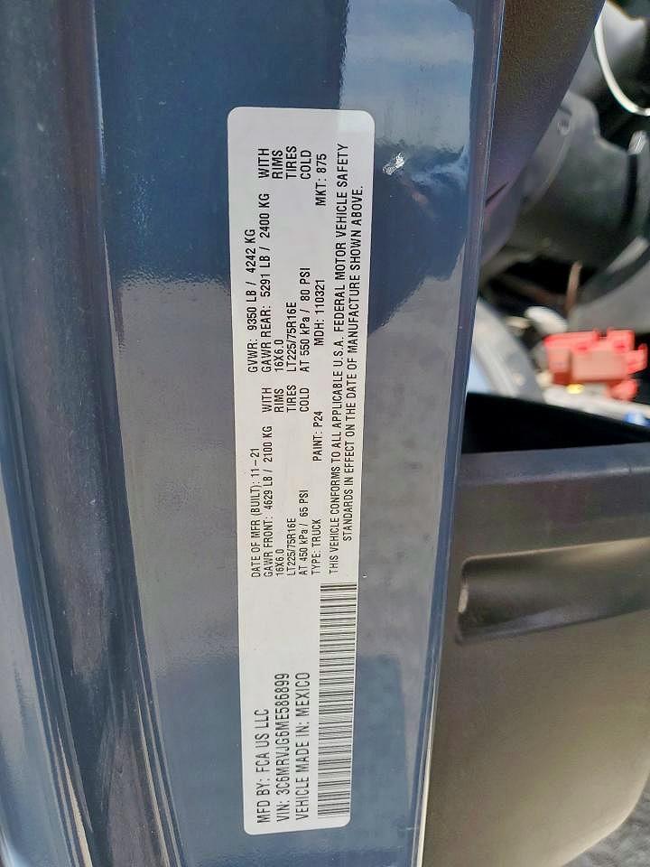 Ram Promaster 3500 High